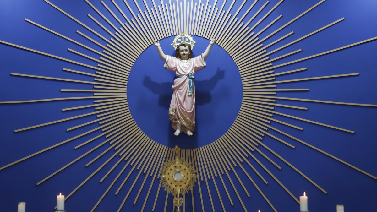 La principal representación del Divino Niño Jesús en el emblemático templo de Durán.
