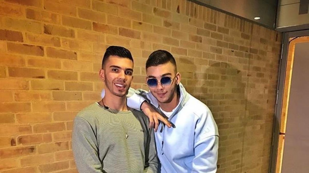 Los hermanos Turizo dieron una entrevista a radio Punto Rojo.