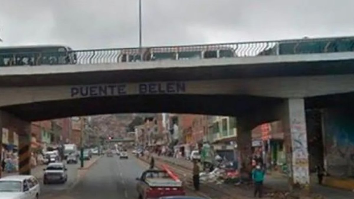 La caída de la pareja fue de 15 metros de altura.