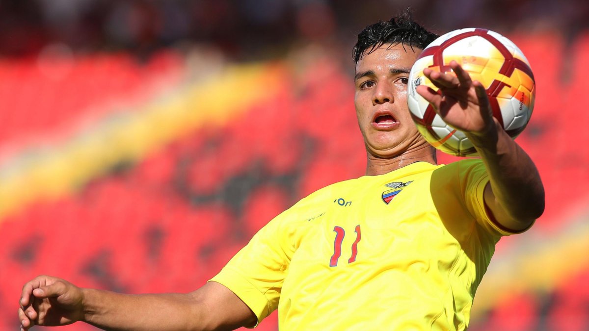 El volante ecuatoriano Alexander Alvarado fue una de las figuras de la selección en el Mundial sub20 de Polonia.