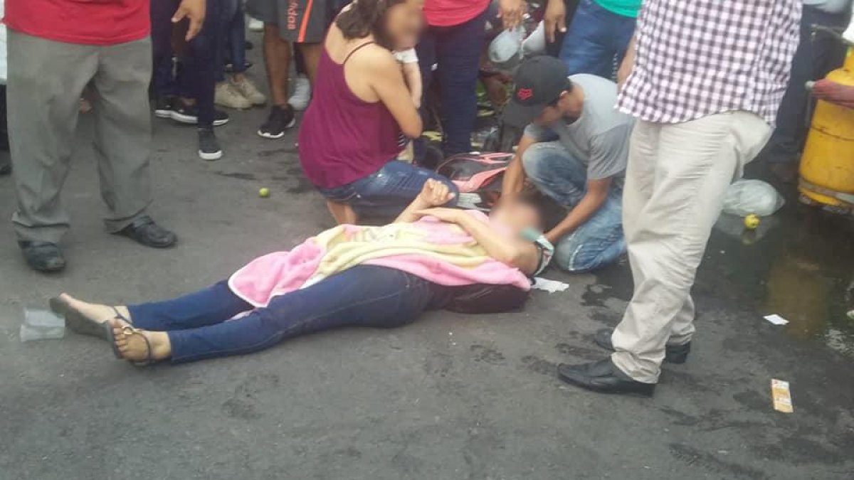 El suceso se registró durante un evento por las fiestas de provincialización.