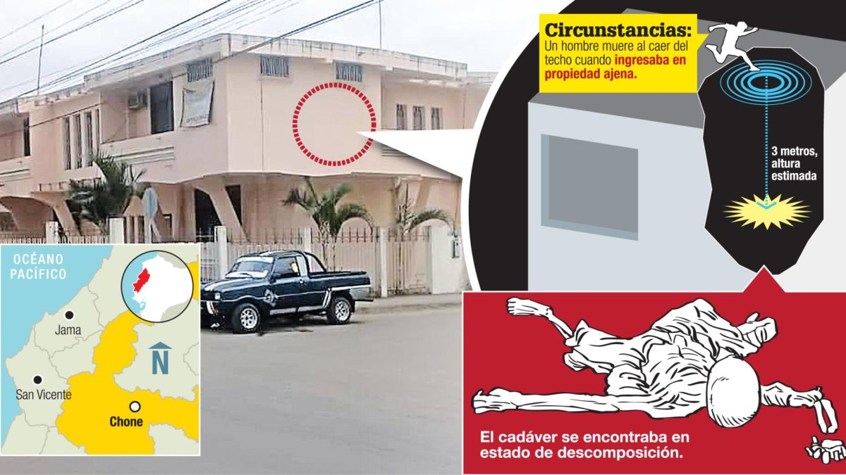 En un sector de Chone, en Manabí, la gente ya no podía con un misterioso mal olor