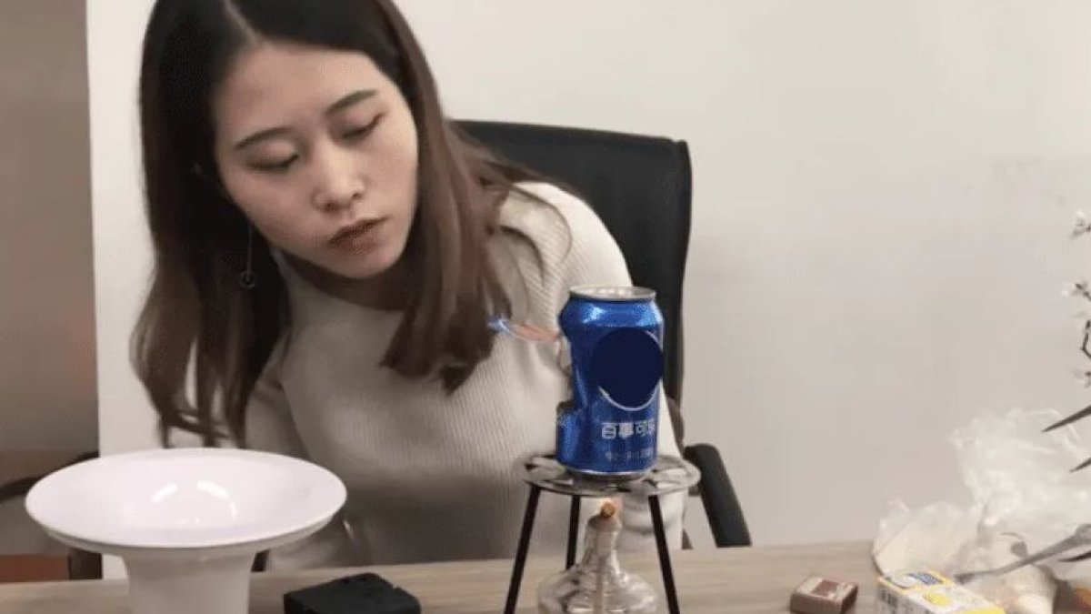 Influencer responsable del vídeo tutorial original