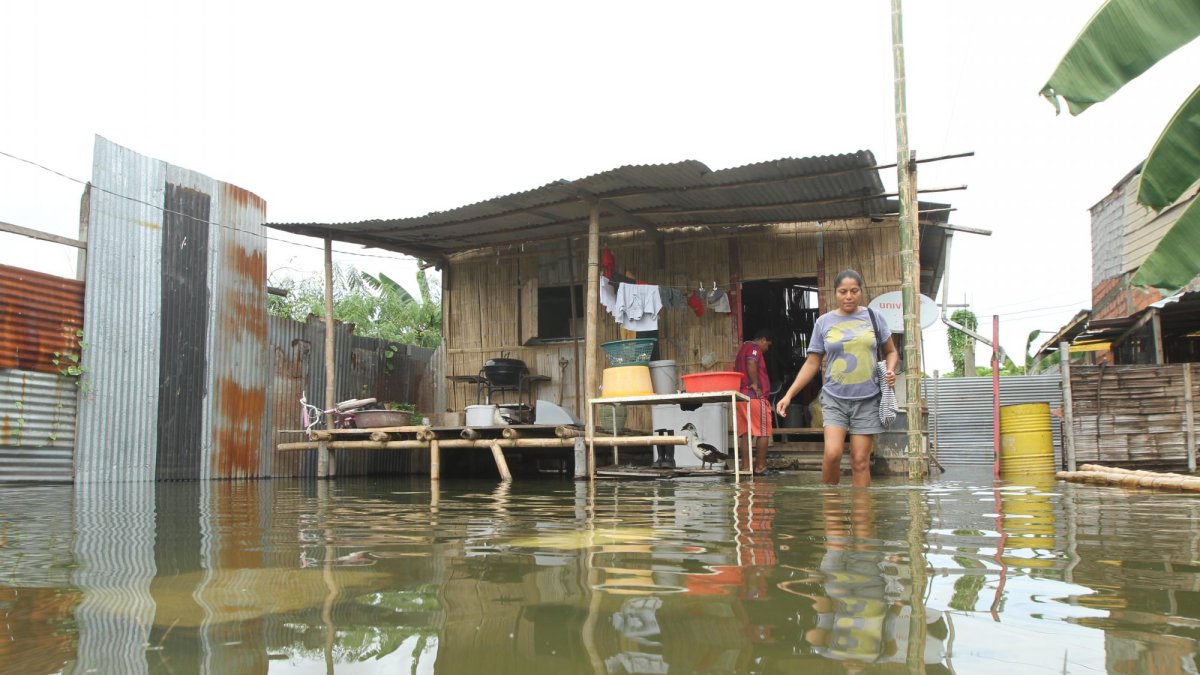 Referencial. Los fenómenos causados por el cambio climático tienden a afectar más a las personas de escasos recursos y que habitan en sectores rurales.