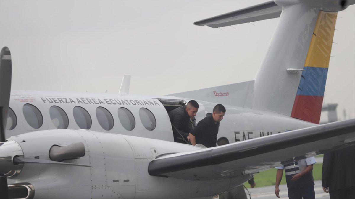 Los cadetes llegaron a Ecuador.