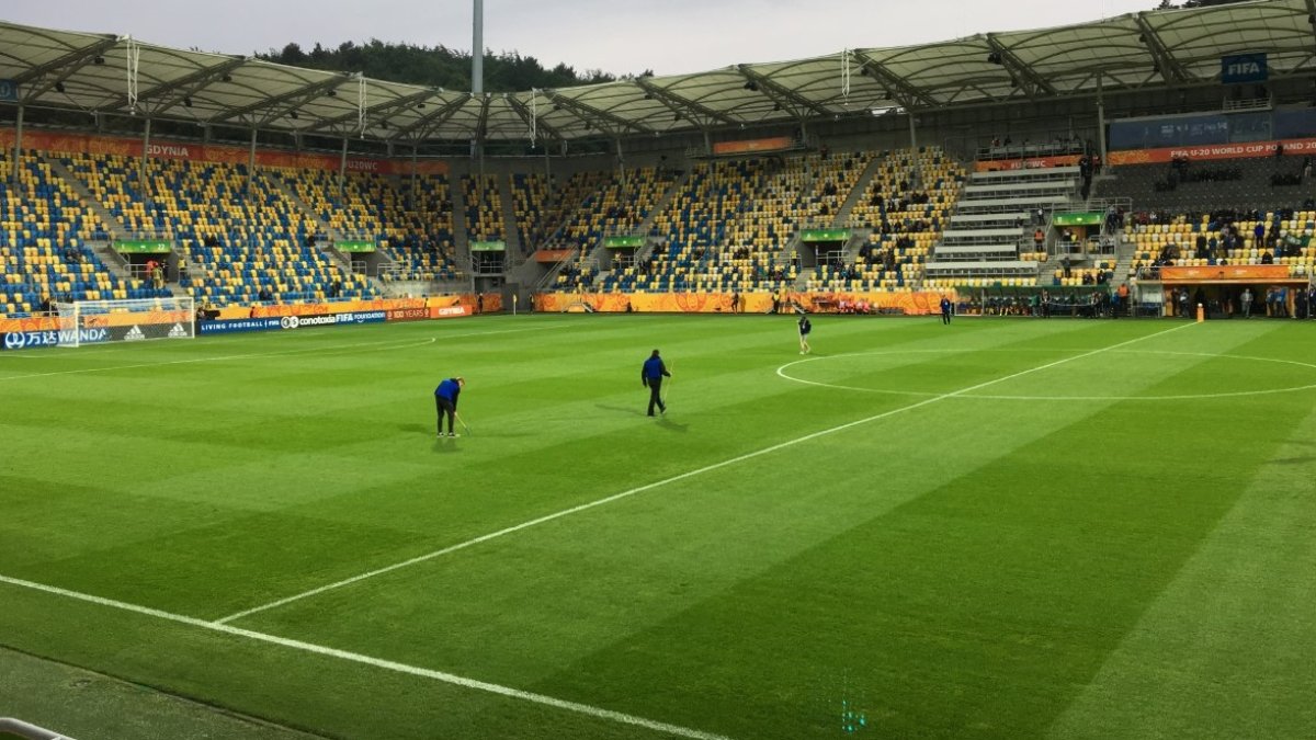 En esta cancha jugará Ecuador contra México.