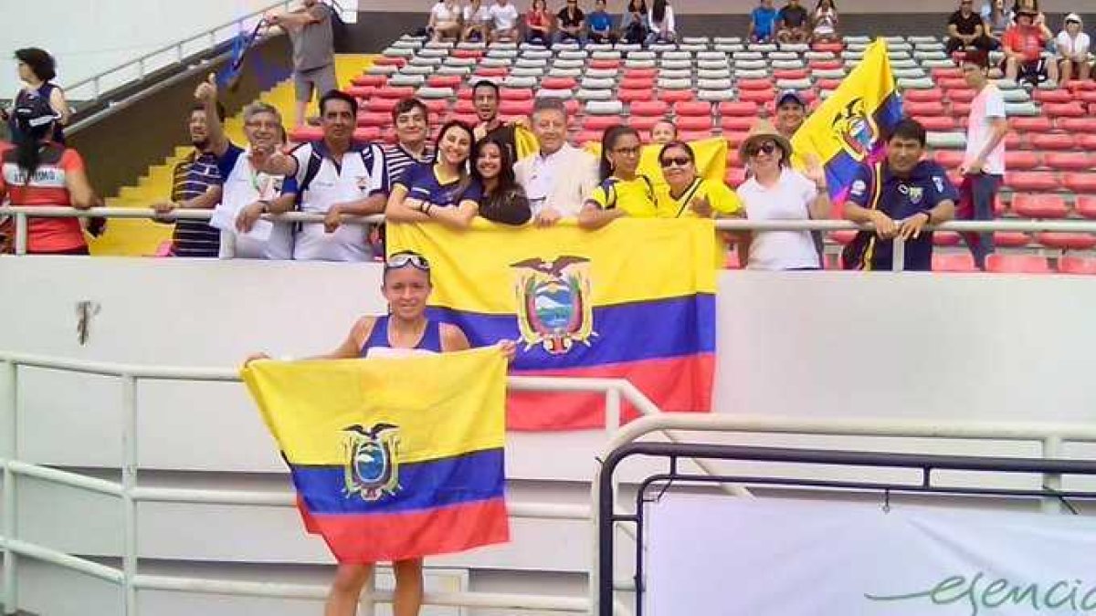 La marchista volvió a brillar, ahora en los 10.000 metros como despedida de su etapa juvenil.