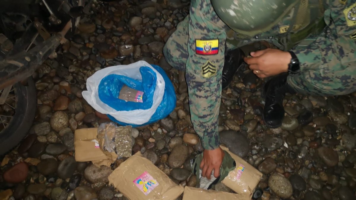 Con los exámenes, se determinó que se trataba de marihuana.