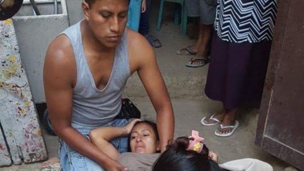 En redes sociales, la mujer fue felicitada por su valentía.