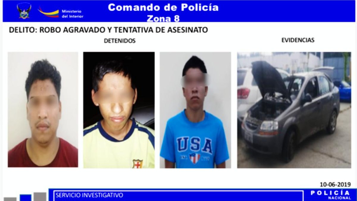 Tres personas fueron detenidas por este intento de asesinato.