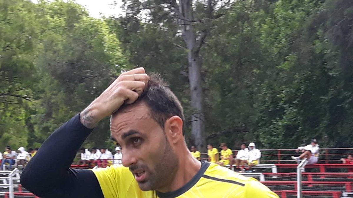 Damián Frascarelli regresó a su país, para hacer la pretemporada con Barcelona.