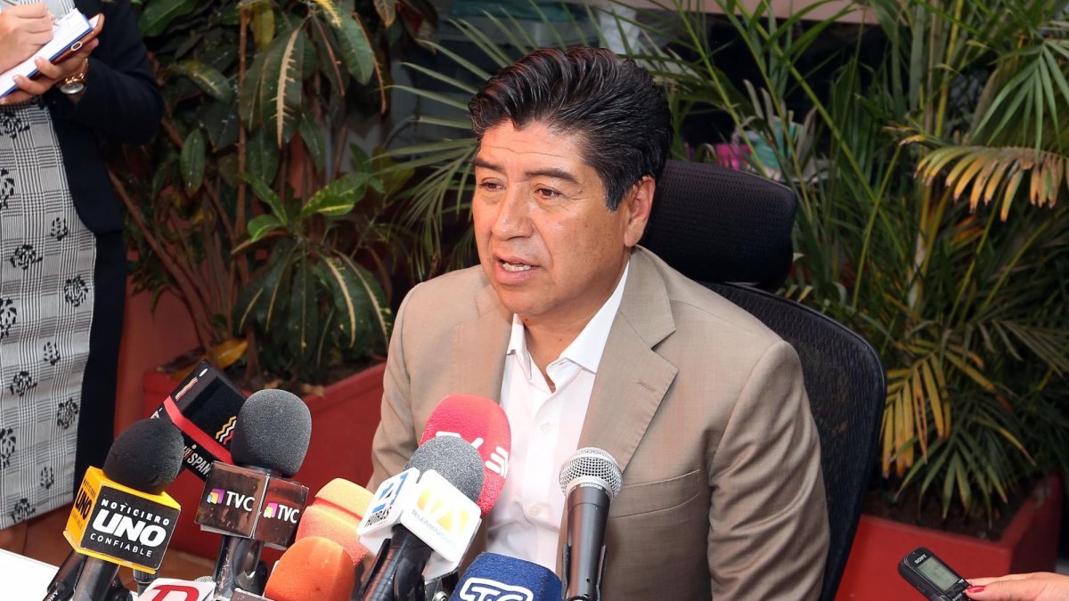 Jorge Yunda, alcalde de Quito.