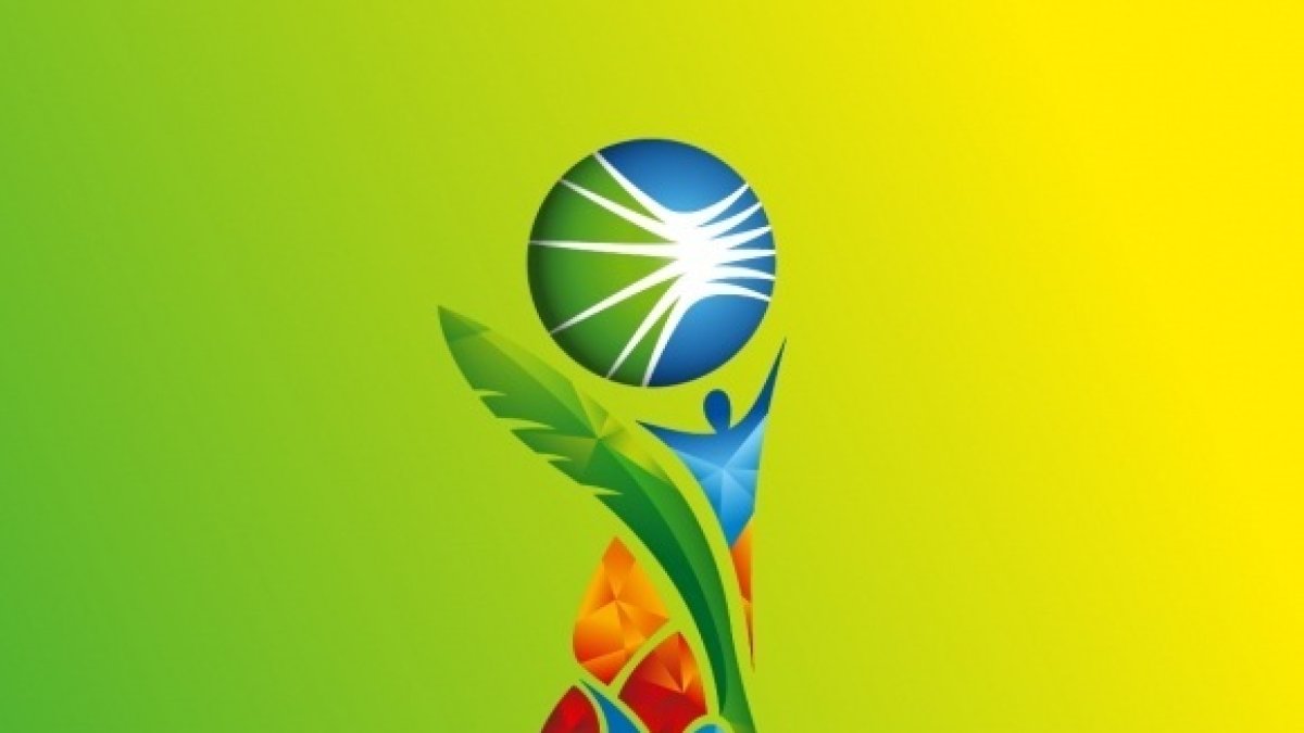 La imagen que representa a la Copa Mundial de Fútbol sub17, que se jugará en Brasil.