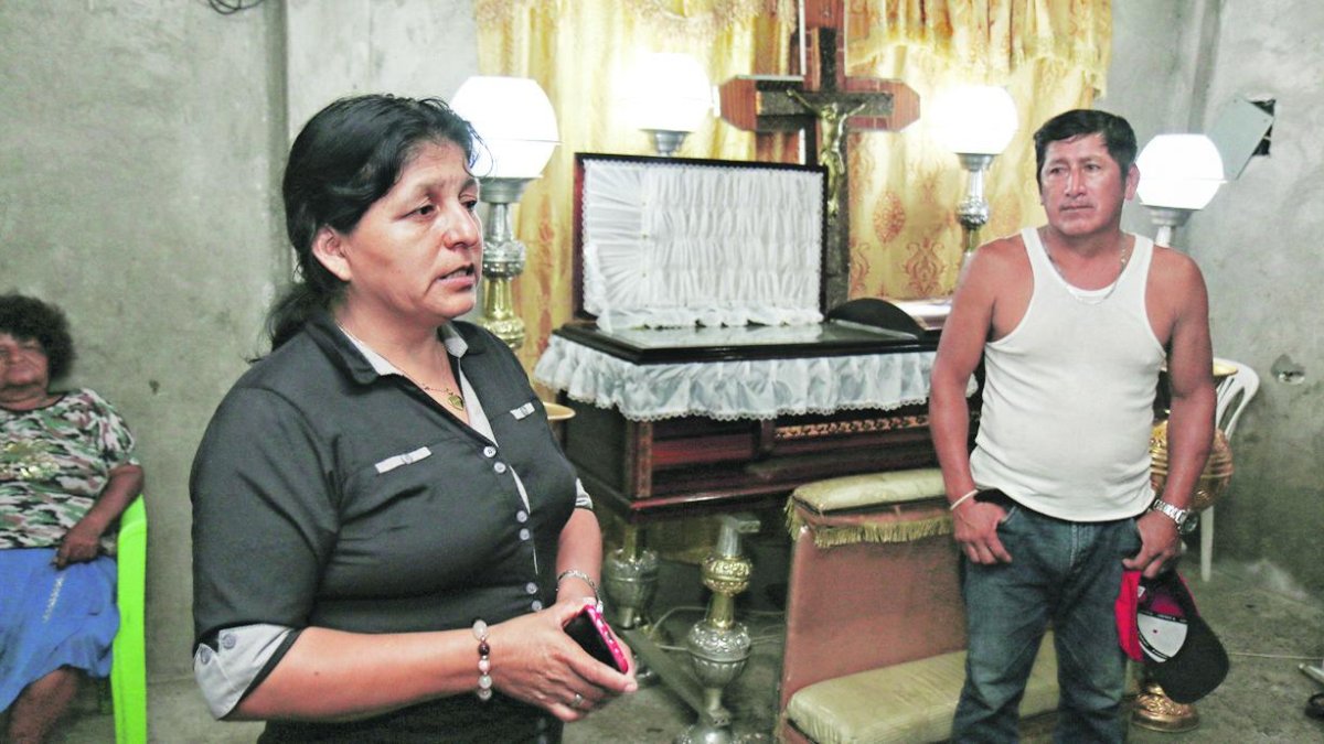 Familiares del fallecido piden justicia y que se dé con el paradero del conductor del cabezal.