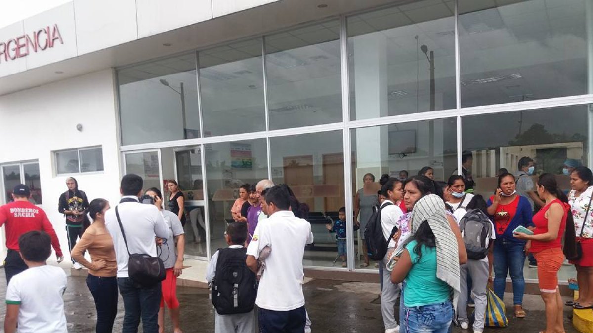 Los representantes legales de los menores de edad pusieron una denuncia en la Fiscalía del Sacha.