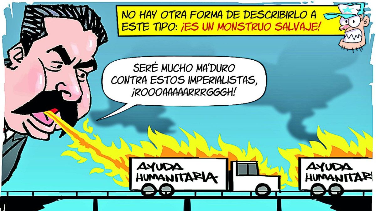 ...¿No habrá manera de derrocar a este dictador?...