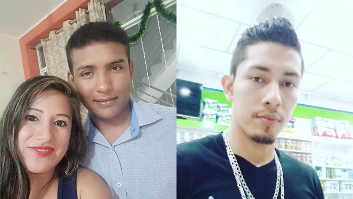 La pareja y el tercero involucrado en este drama pasional que le costó la vida a un ecuatoriano.