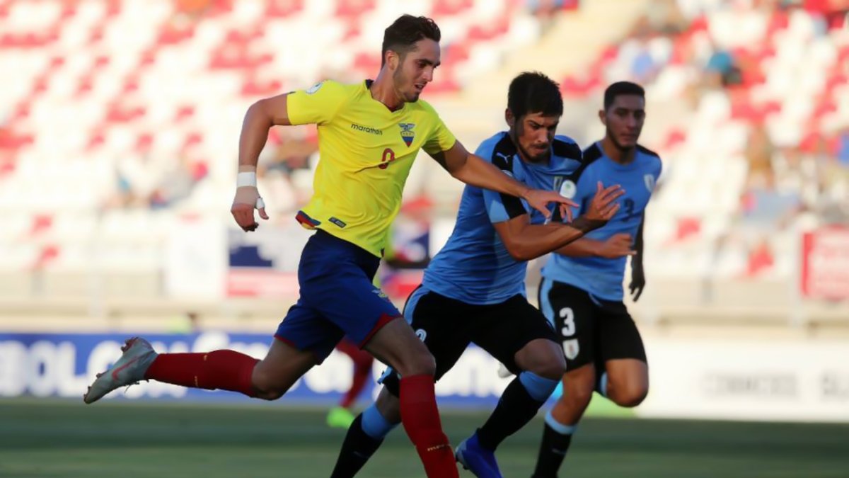 Ecuador no pudo ante la selección uruguaya, cuando la enfrentó en el Sudamericano de Chile.