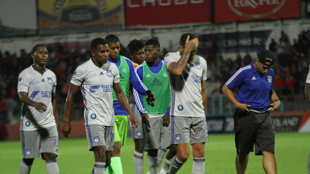 Jugadores de Emelec.