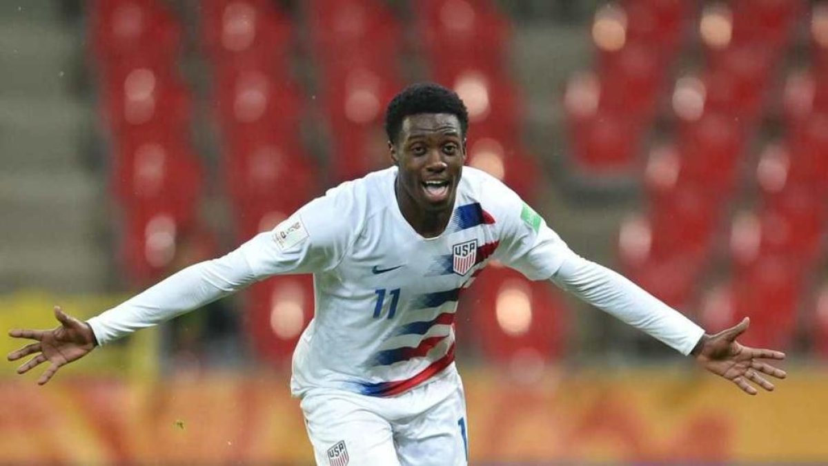 Timothy Weah es uno de los jugadores estrella de la selección estadounidense.