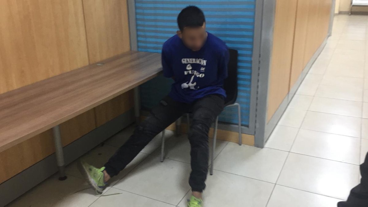 Miembro de la Policía Nacional dijo que el implicado utilizó esta artimaña para aparentar algún tipo de problema psicológico.