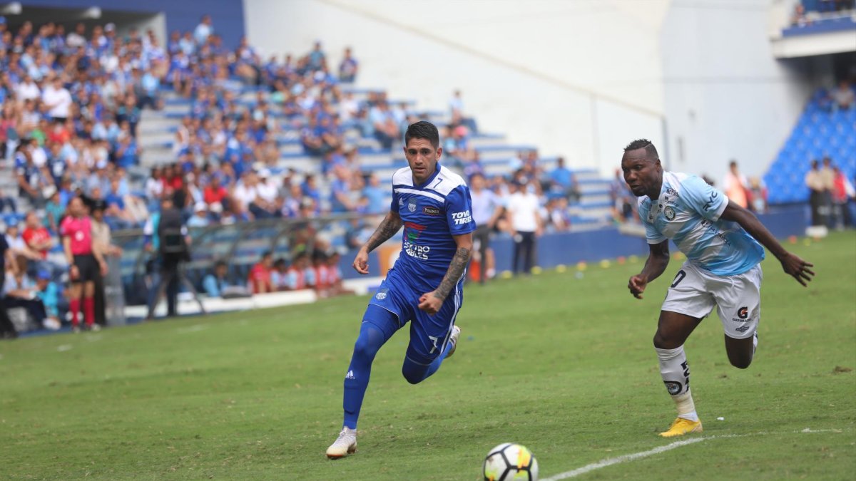 Hólger Matamoros ocupará el puesto del volante argentino en el once titular con el cual Emelec enfrentará a Independiente del Valle.