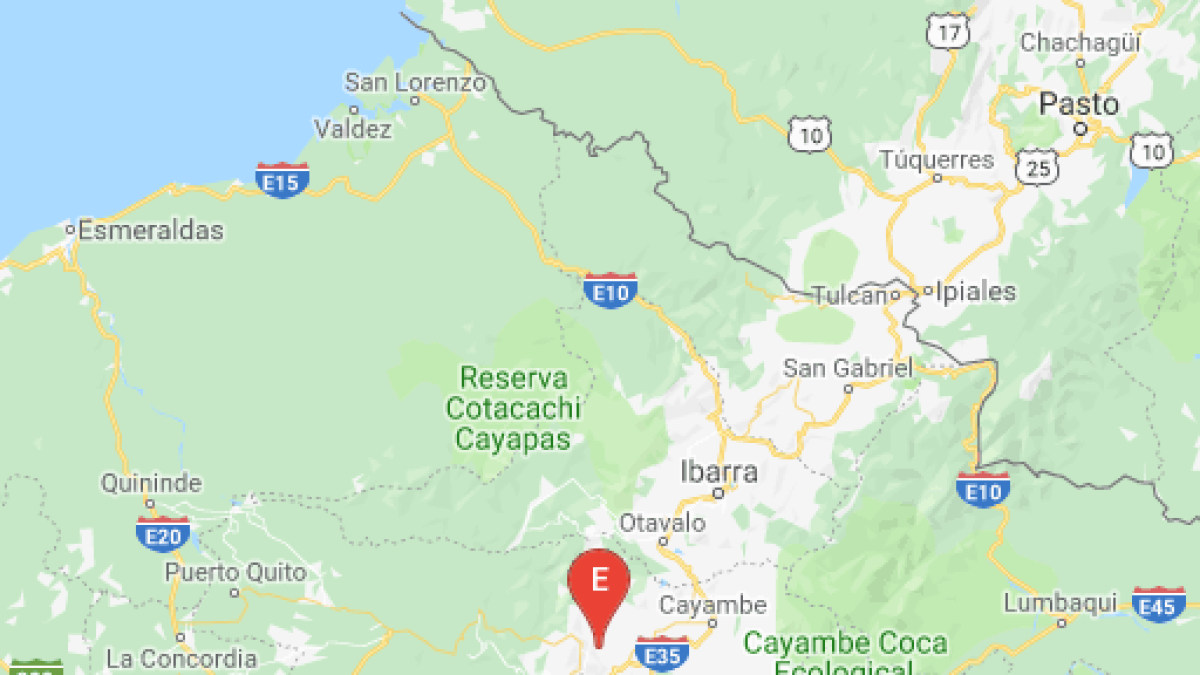 Ambos sismos se registraron a pocos kilómetros del norte de Quito.