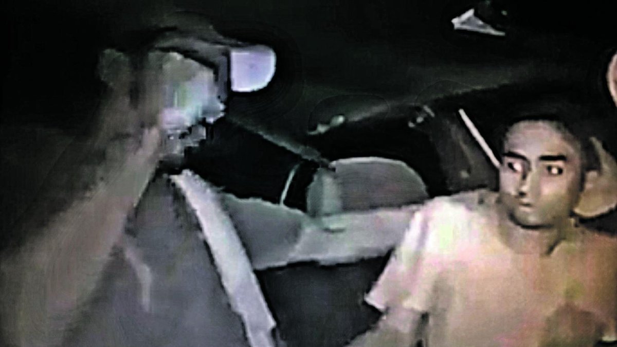 La cámara de vídeo que había en el interior del taxi permitió identificar al asaltante.