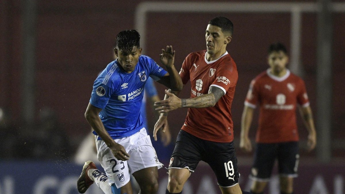 Independiente de Avellaneda marcó solo un gol en el partido contra Universidad Católica en Argentina.