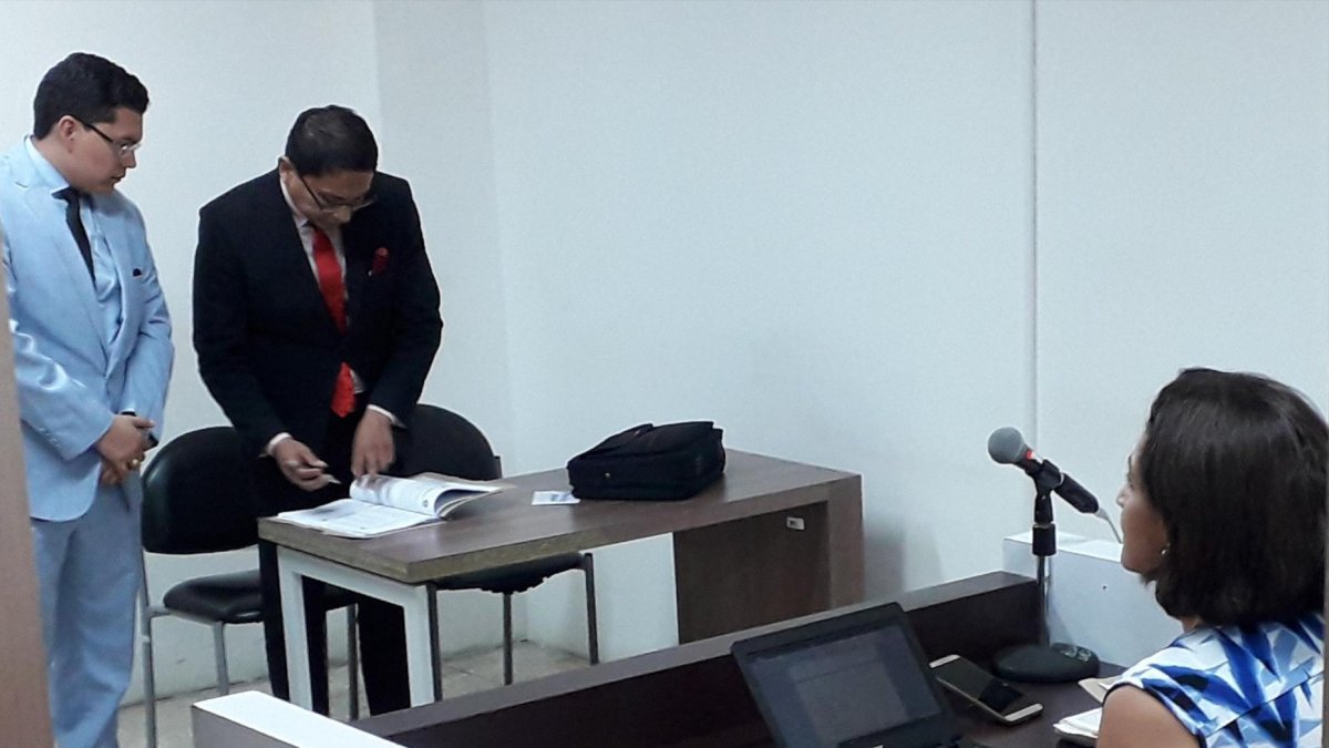 Los detenidos no fueron trasladados hacia Daule y solo sus representantes legales asistieron a la diligencia que se inició a las 15:30.