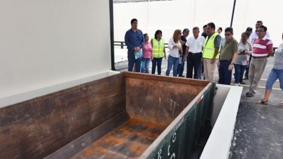 El nuevo centro de acopio está ubicado en la isla Trinitaria, al sur de Guayaquil.