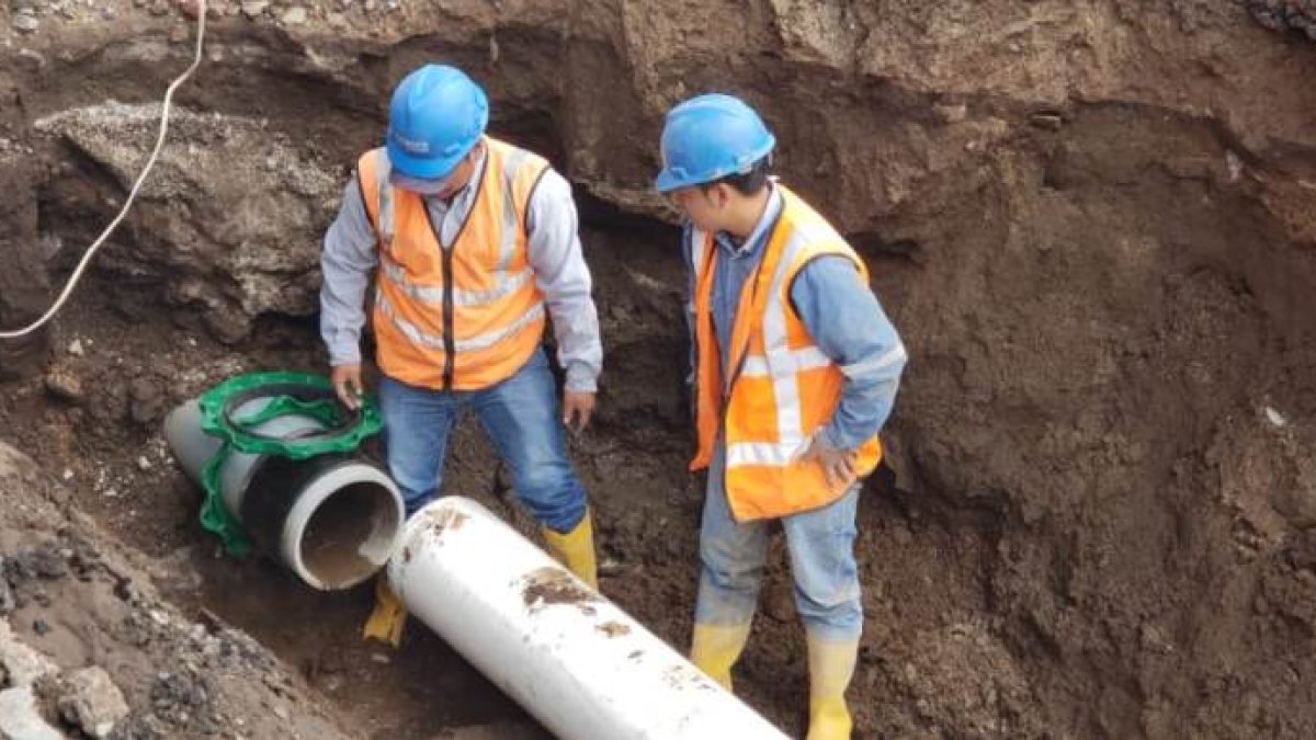 En la primera fase, la nueva planta de tratamiento de agua potable procesará 600 litros por segundo.