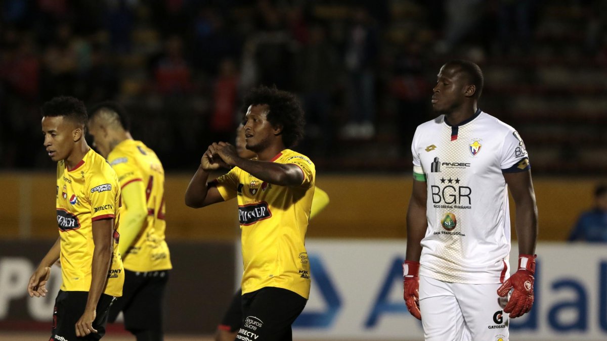 Los amarillos igualaron 1-1 ante El Nacional en duelo de ida por la Copa Ecuador.
