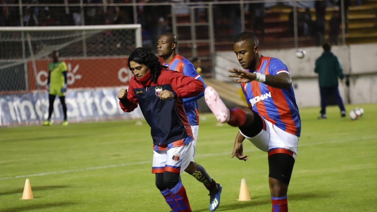 Imagen referencial. Juagadoes de Deportivo Quito.