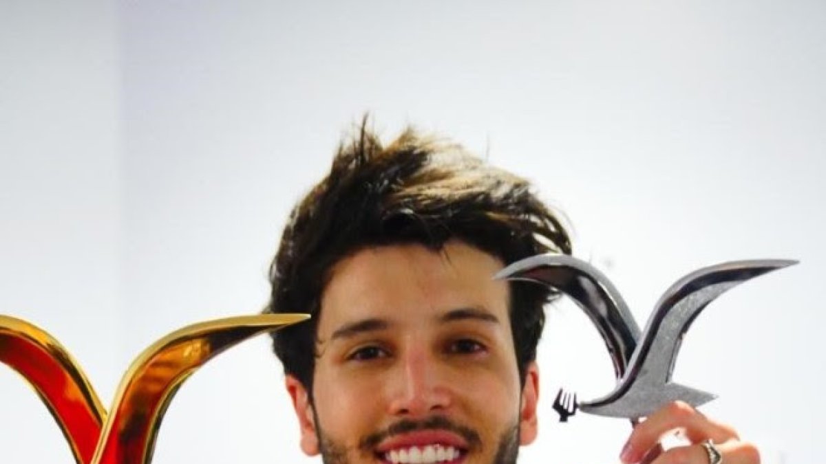 Al músico le entregaron una Gaviota de Plata y otra de Oro, los máximos reconocimientos del encuentro musical,