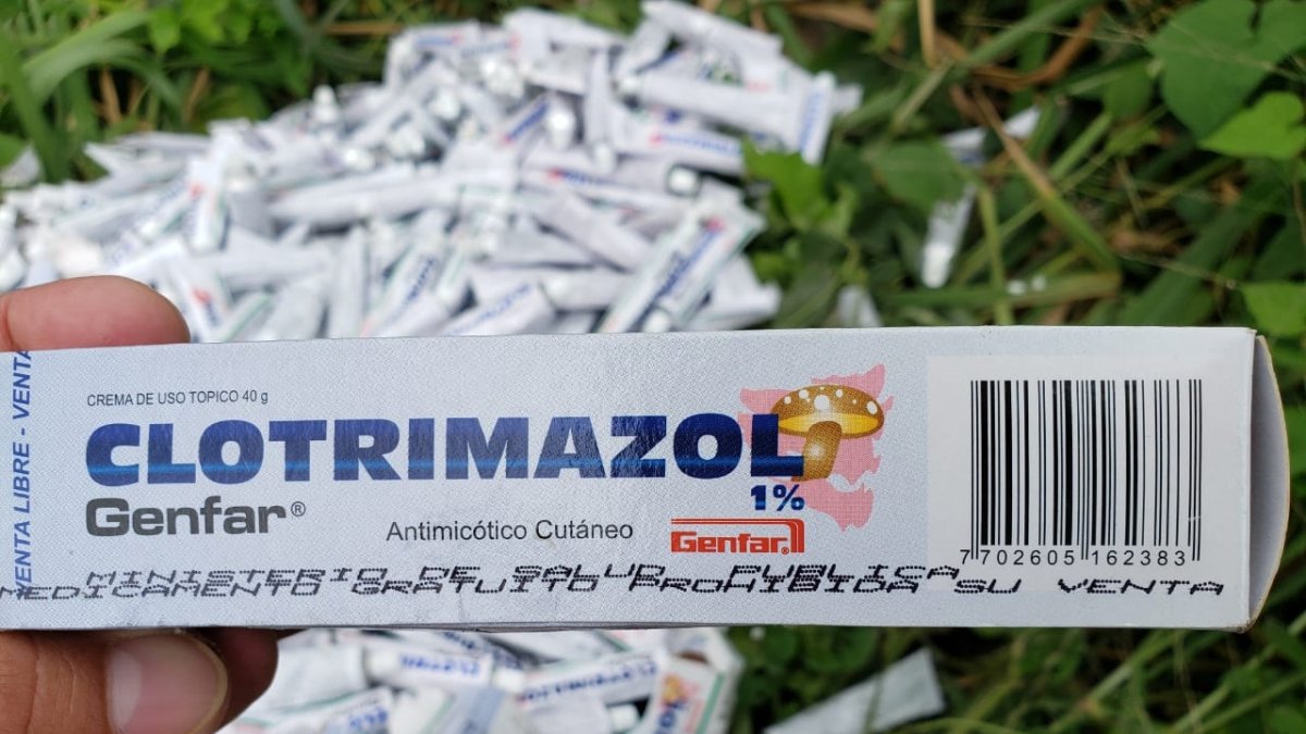 Los medicamentos tienen sello del MSP, lo que prohíbe su venta.