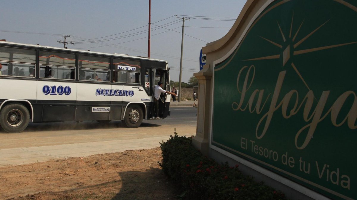 El hecho se suscitó en una etapa de la urbanización La Joya.