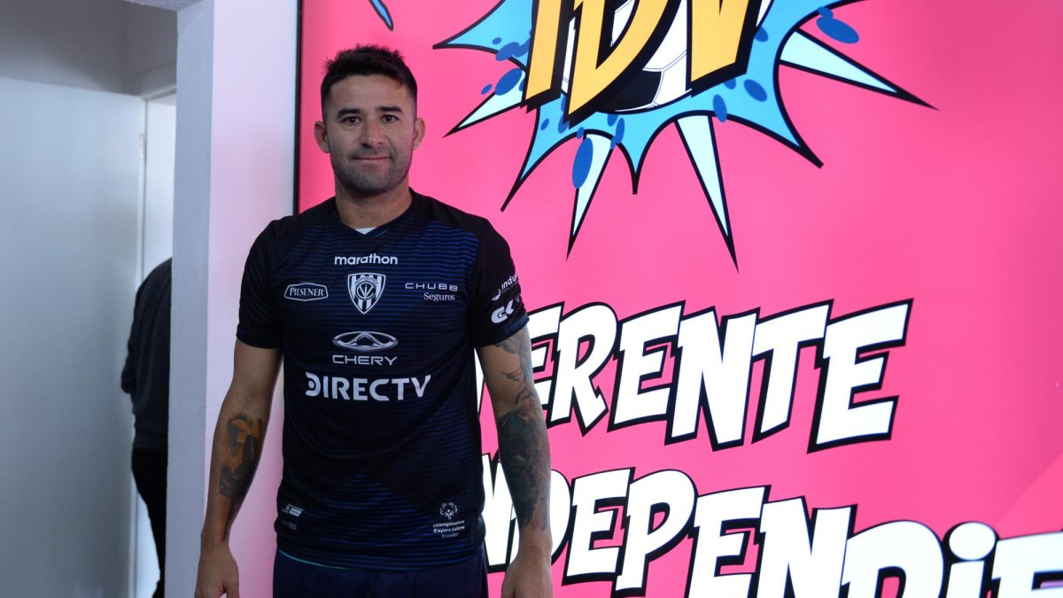 Claudio Bieler llegó hace tres meses para reforzar al Independiente del Valle.