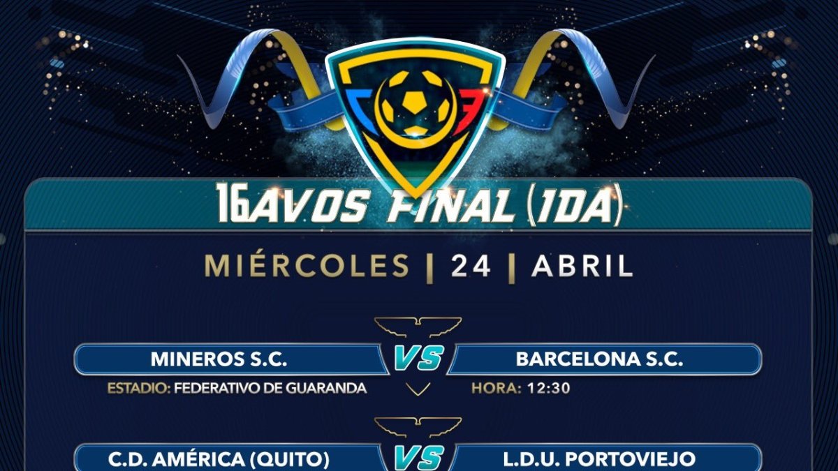 El calendario de la primera fecha quedó listo.