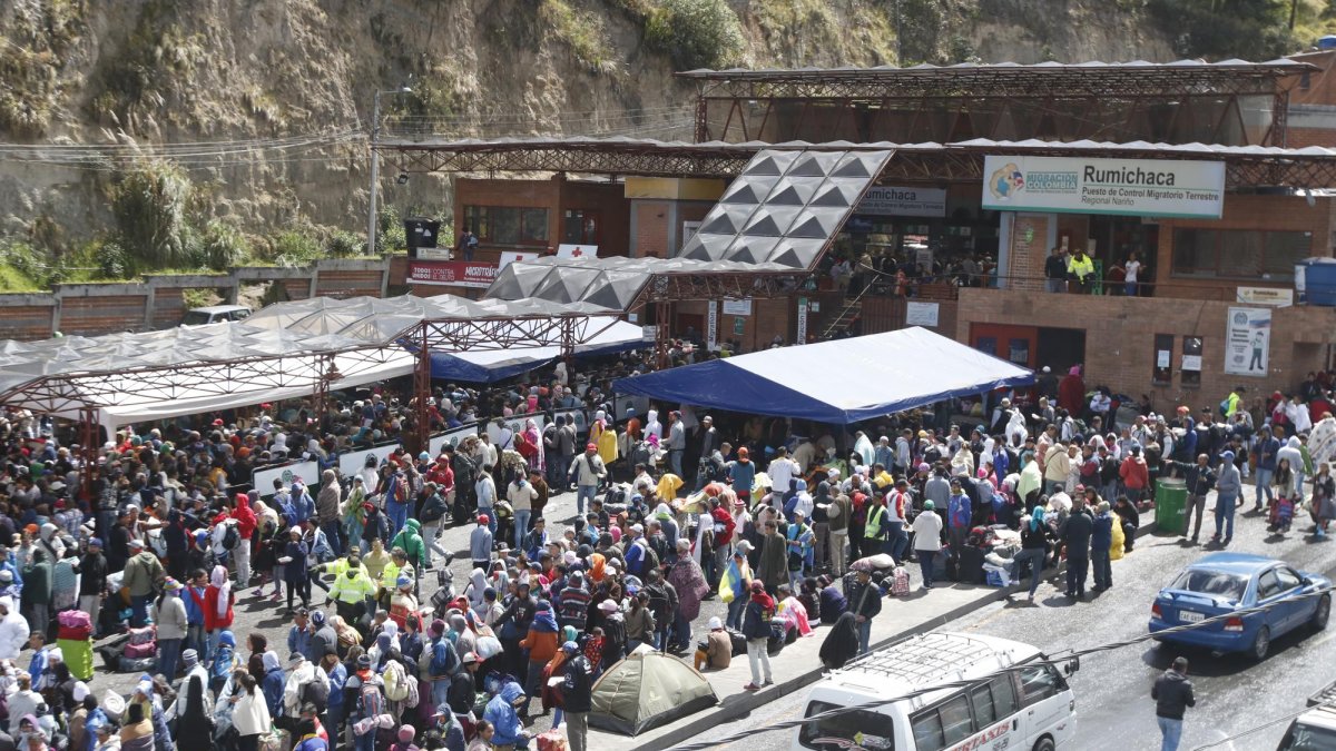 Según datos de las Naciones Unidas, para finales de 2019, ya serán 500 mil los venezolanos radicados en Ecuador.