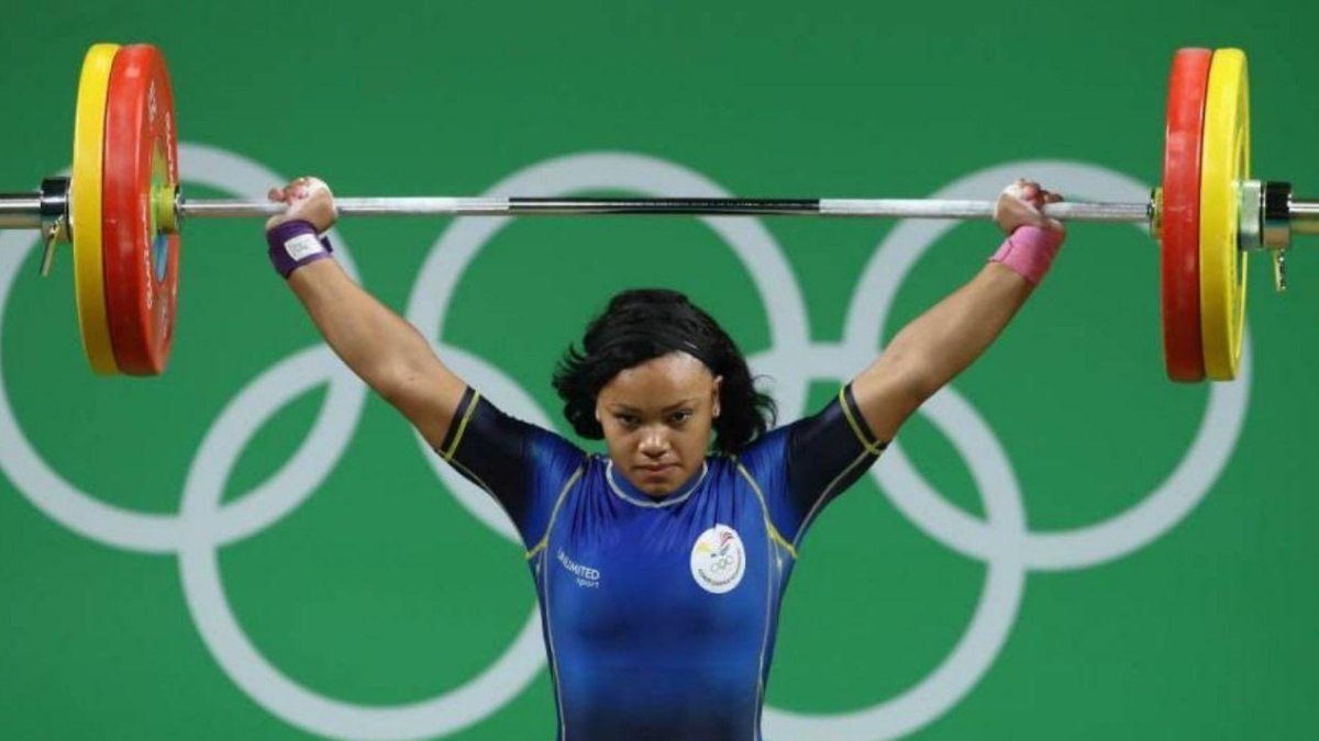 La pesista ecuatoriana busca un cupo para participar en los Juegos Olímpicos Tokyo 2020.