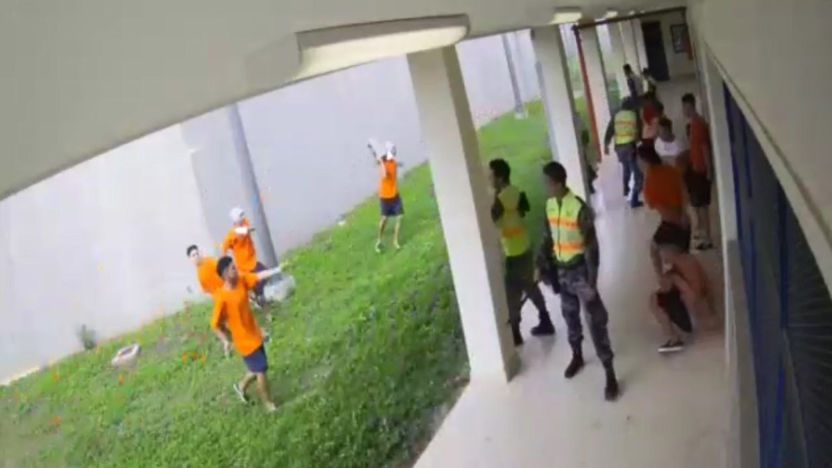 Este incidente en el centro Regional de Guayaquil fue real, pero sucedió en 2015.