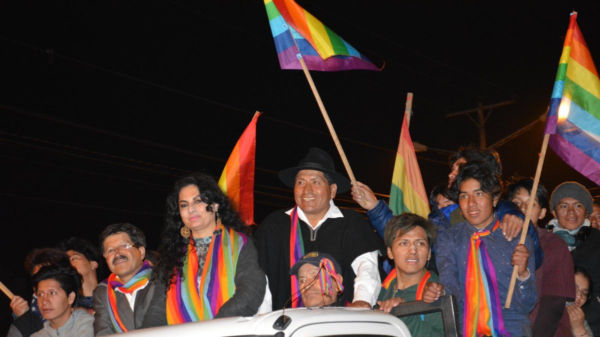 Entre los 14 postulantes, Caizabanda, obtuvo el 21.58 % de las votaciones, seguido por María Fernanda Naranjo de la alianza Izquierda Democrática y Movimiento Solidariamente con el 14.10 %.