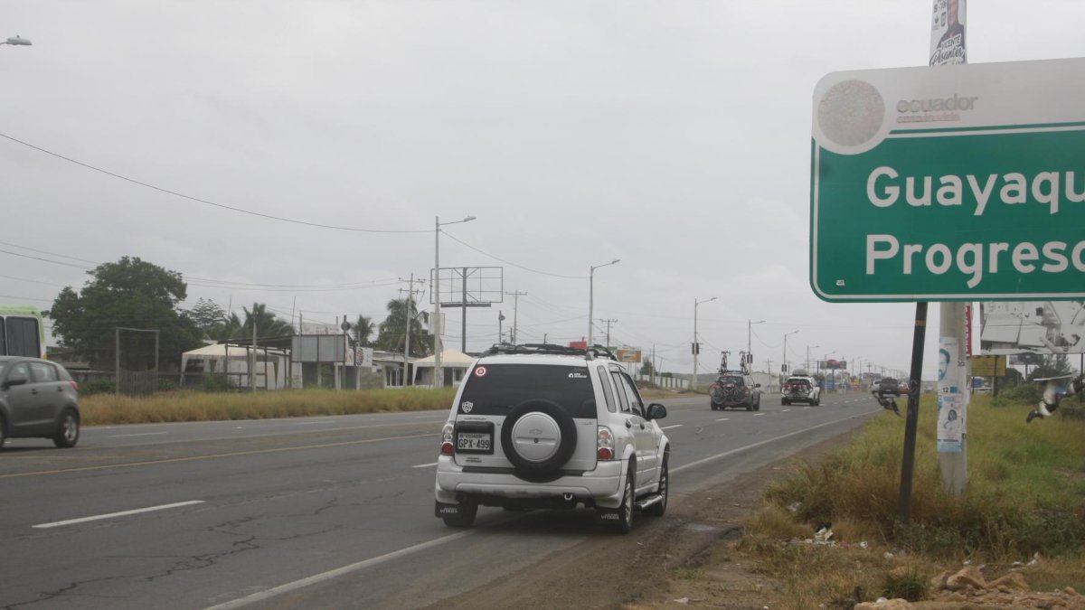 Entre Guayaquil y Santa Elena habría dos peajes. Igual si va de Santa Elena hacia Playas.