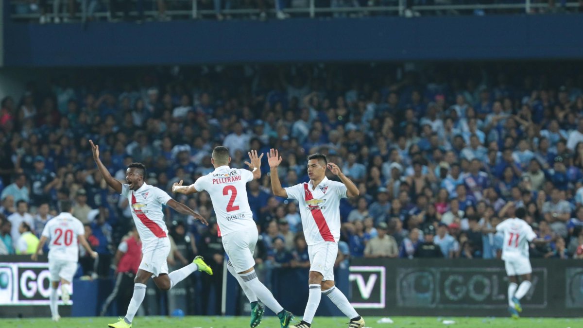 Imagen de los jugadores de Liga de Quitio, el pasado 13 de diciembre.