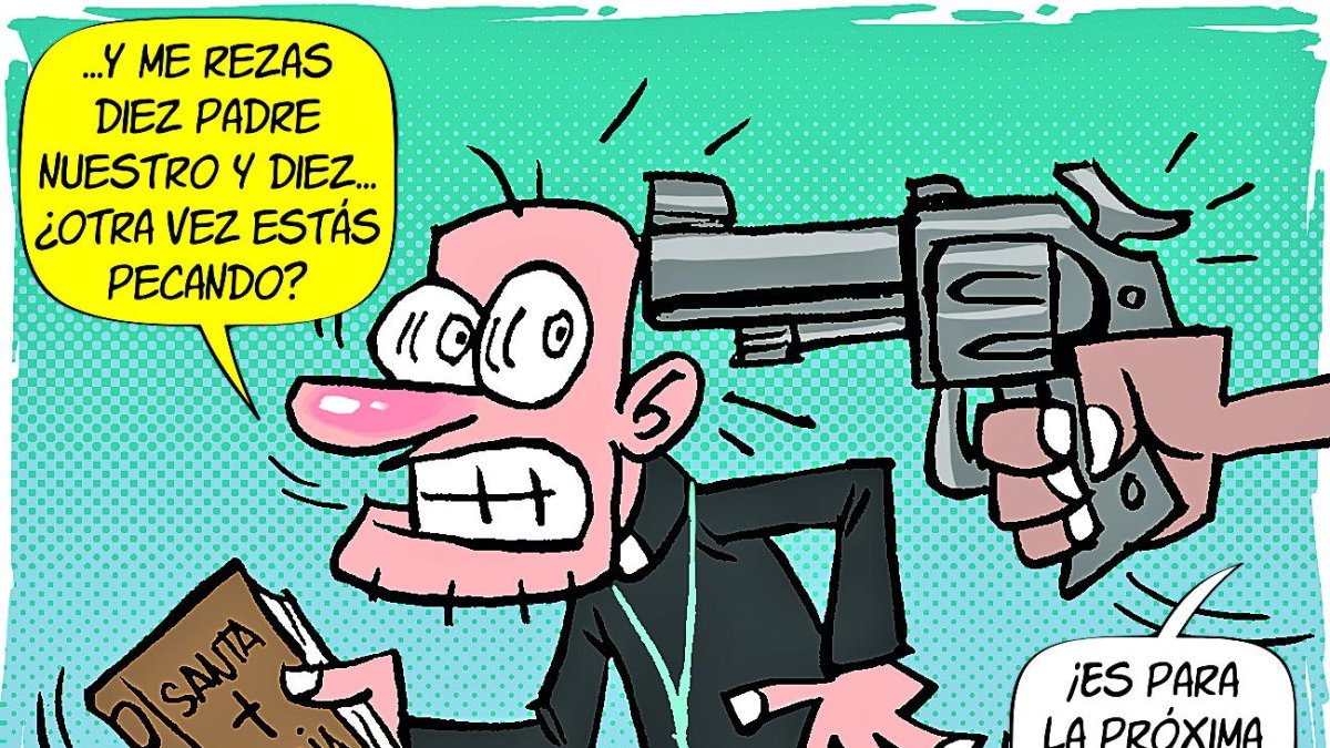 Ahora asaltan hasta dentro de las mismas iglesias...