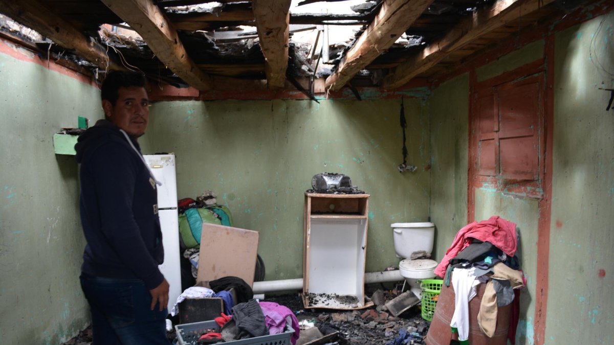 El hijo del dueño de la vivienda Francisco Anacolla de 31 años, contó que el incendio fue provocado por el cuñado Richard Ramos junto al hermano Lenin la madrugada del domingo 23 de junio.