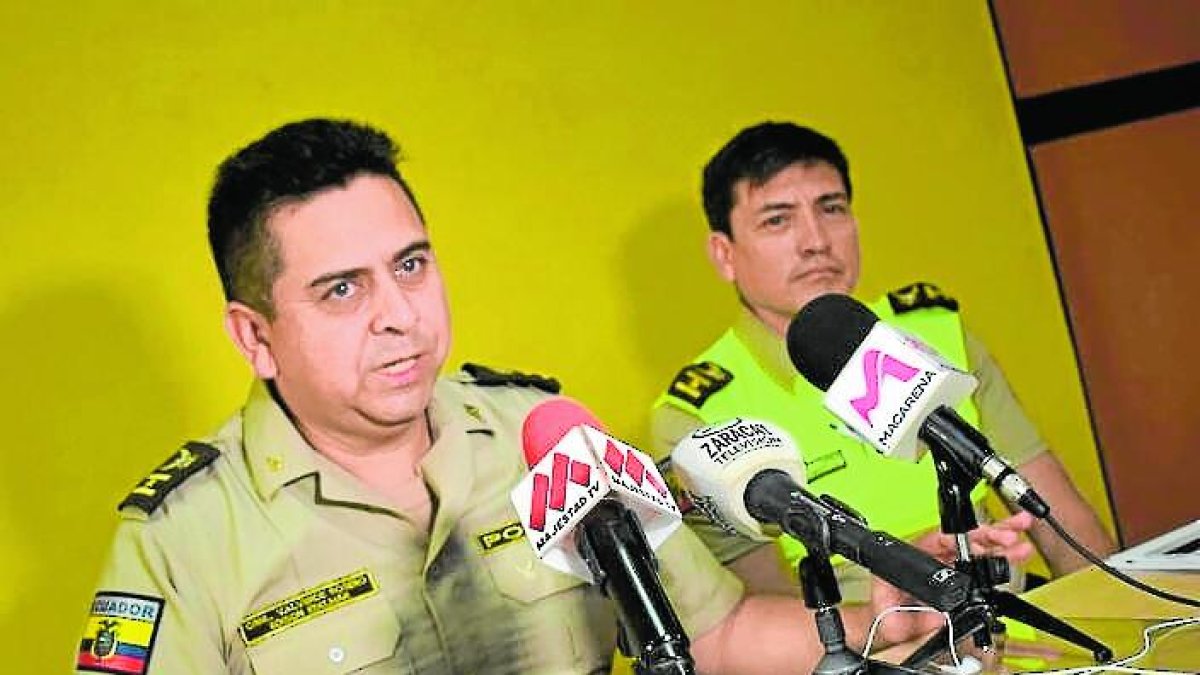 Édison Valverde, comandante encargado de Santo Domingo, detalló que los montos son de 300 a 3 mil dólares.