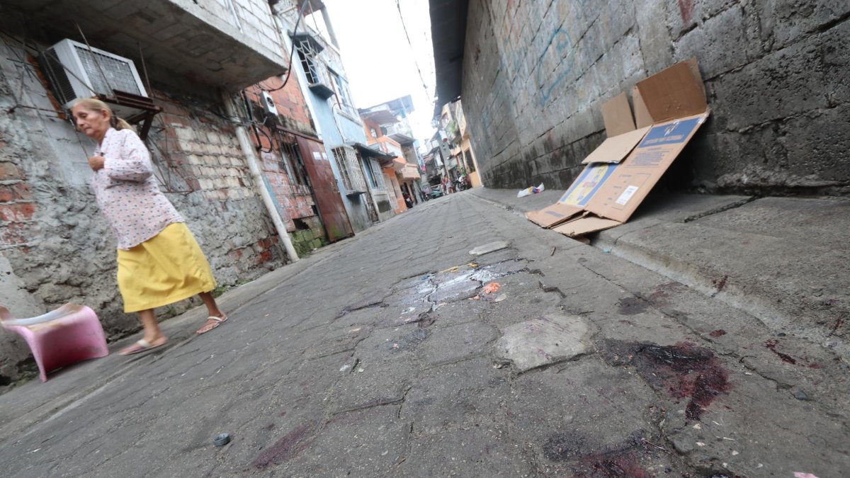 El llamado Callejón Bendito, en el barrio Cuba, donde ocurrió el crimen.