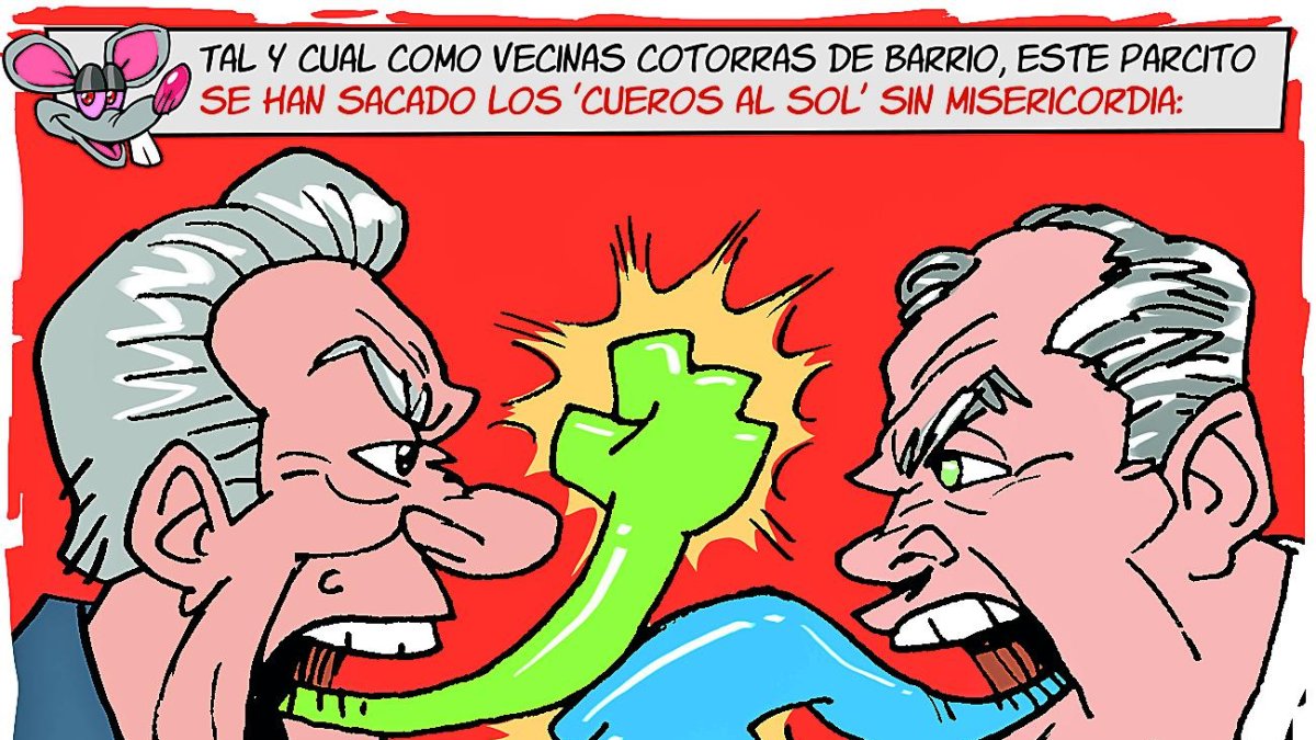 ...Están dejando un muy mal ejemplo en el país...